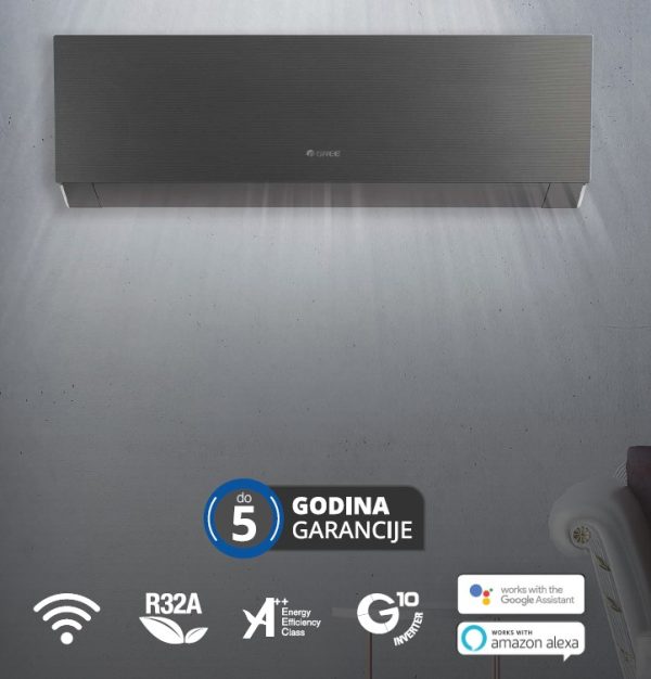 Klima - Toplotna pumpa Comfort Clivia AI Black 18k Wi-Fi Gree